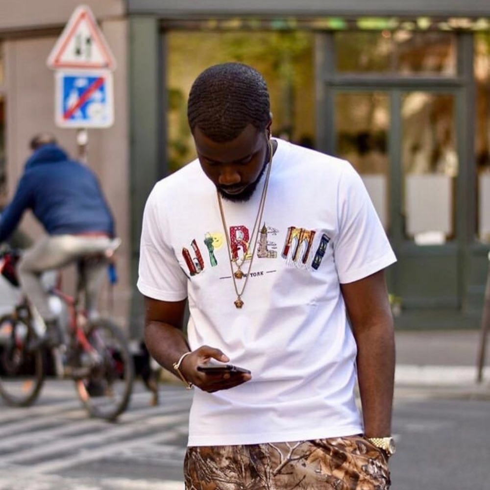 Supreme City Arc Tee SS19 White Large Short Sleeve - Picture 6 of 6